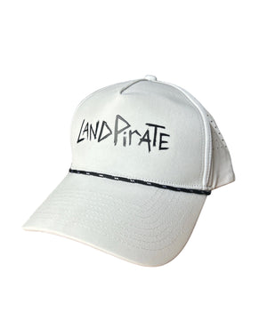 Land Pirate Headwear White / OSFM the 'Shoreline'