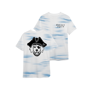 Land Pirate Shirts & Tops Custom Blue Tye Dye / Small the 'Unleashed'