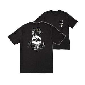 Land Pirate Shirts & Tops Small / Black the 'Castaway'