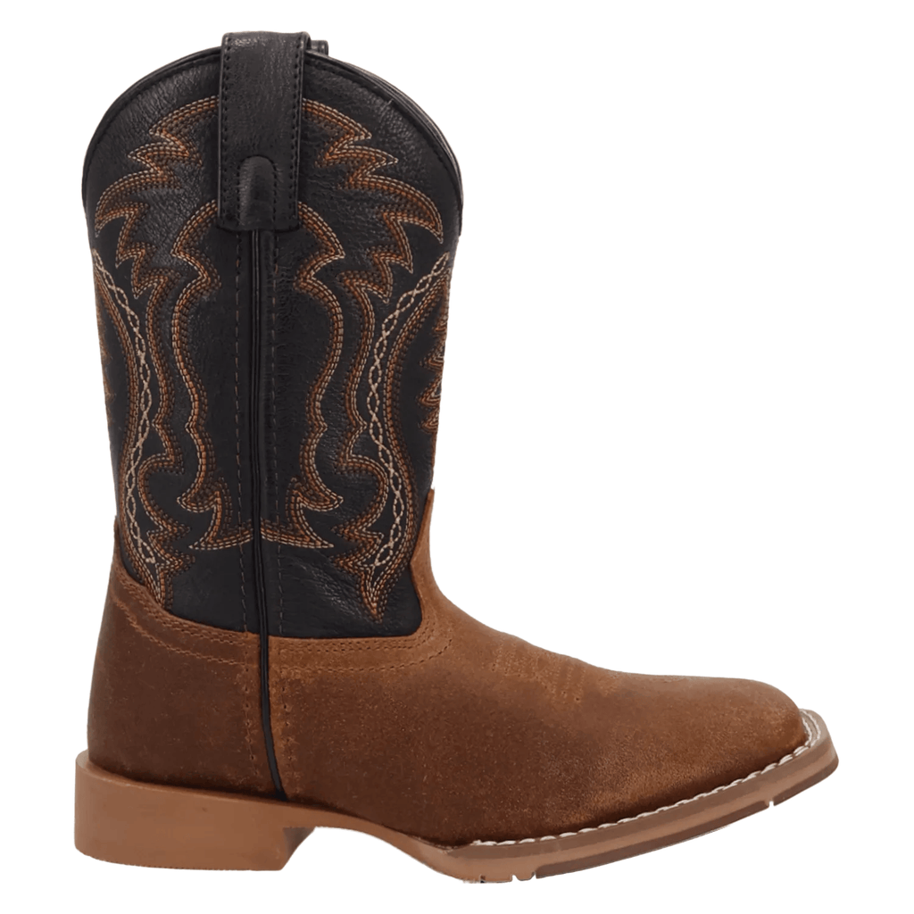 LAREDO Boots Dan Post Kid's Tan Beasley Cowboy Boots DPC4011