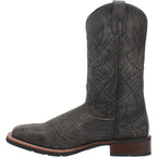 LAREDO Boots Laredo Men's Axel Black Leather Cowboy Boots 7927