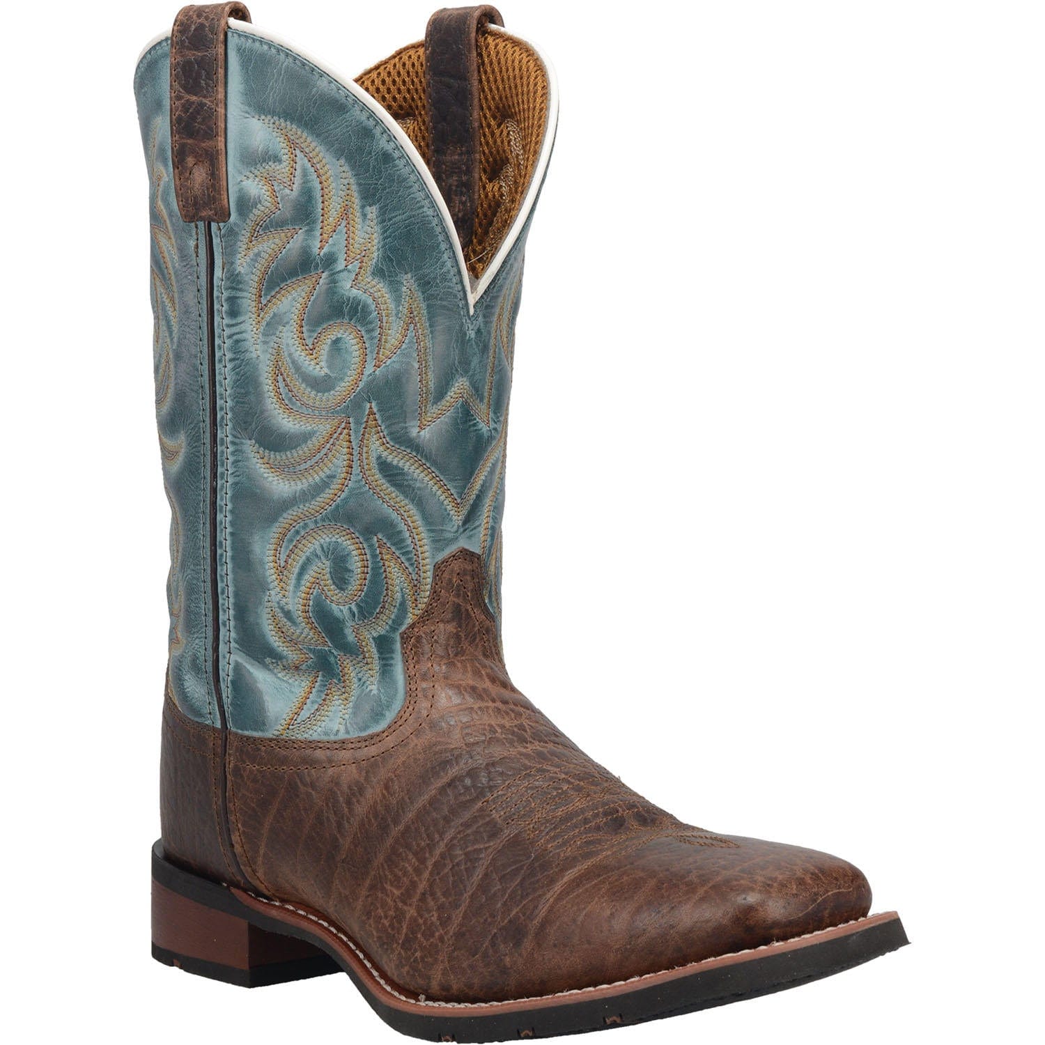 LAREDO Boots Laredo Men's Bisbee Brown Leather Cowboy Boots 7838