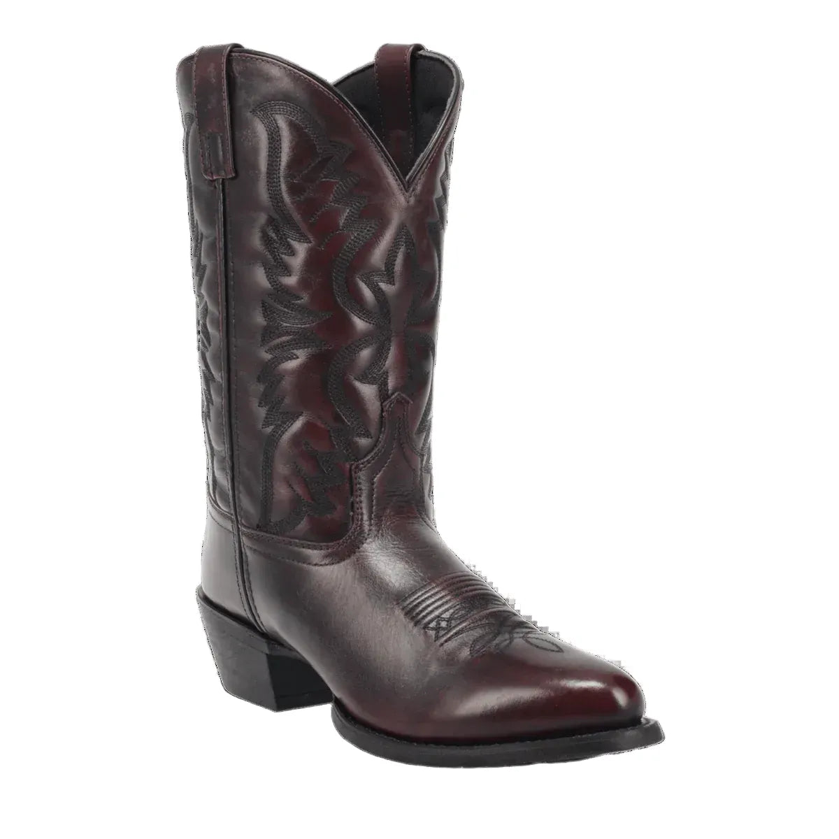 LAREDO Boots Laredo Men's Black Cherry Birchwood Western Boots 68458