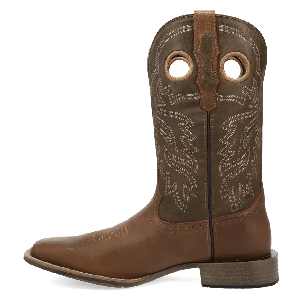 LAREDO Boots Laredo Men's Brown Atkins Square Toe Western Boots 8063