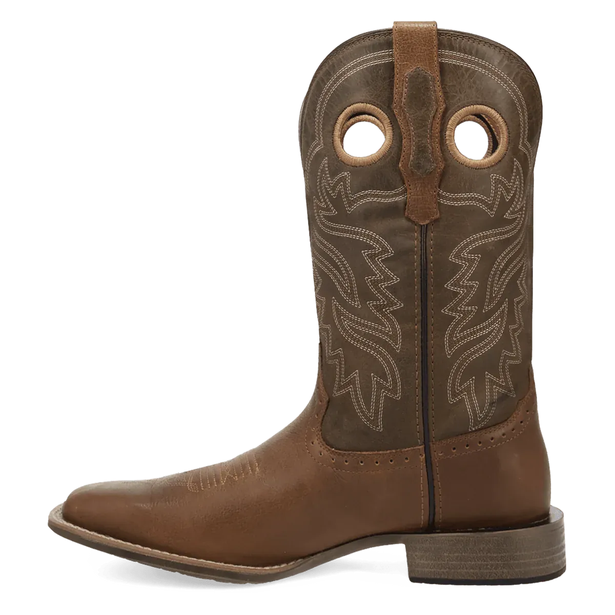 LAREDO Boots Laredo Men's Brown Atkins Square Toe Western Boots 8063