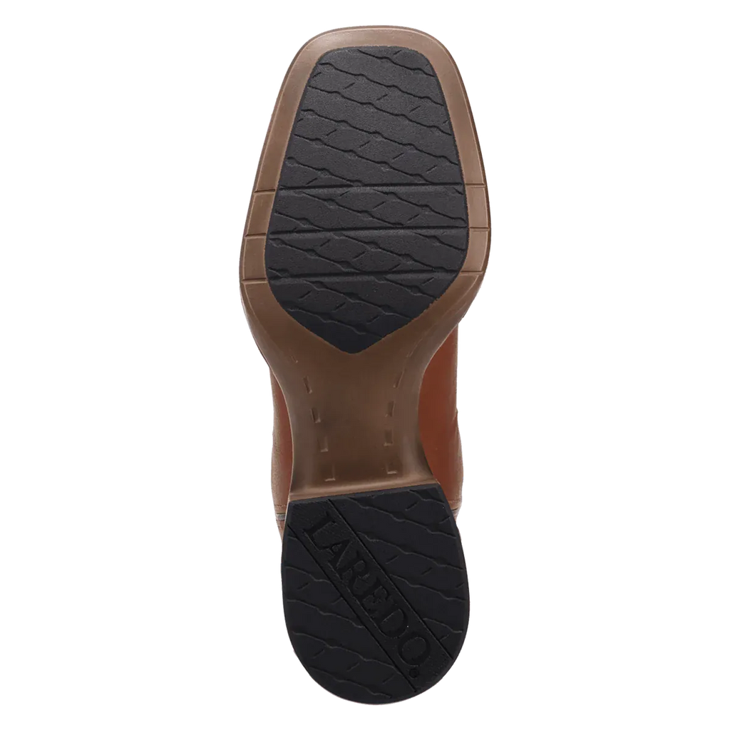 LAREDO Boots Laredo Men's Brown Atkins Square Toe Western Boots 8063