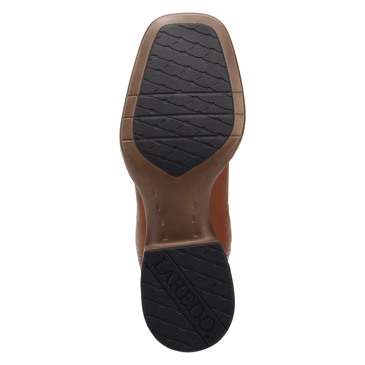 LAREDO Boots Laredo Men's Brown Atkins Square Toe Western Boots 8063