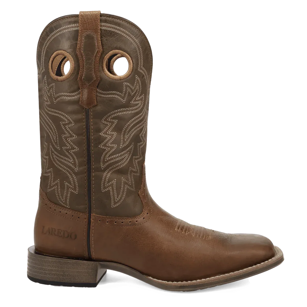 LAREDO Boots Laredo Men's Brown Atkins Square Toe Western Boots 8063