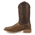 LAREDO Boots Laredo Men's Brown Chisolm Square Toe Western Boots 8045