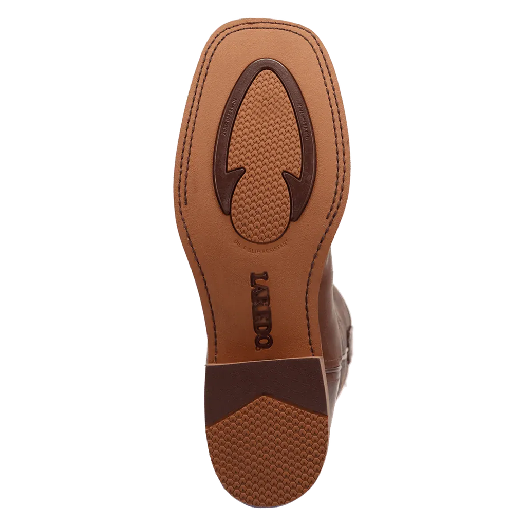 LAREDO Boots Laredo Men's Brown Chisolm Square Toe Western Boots 8045