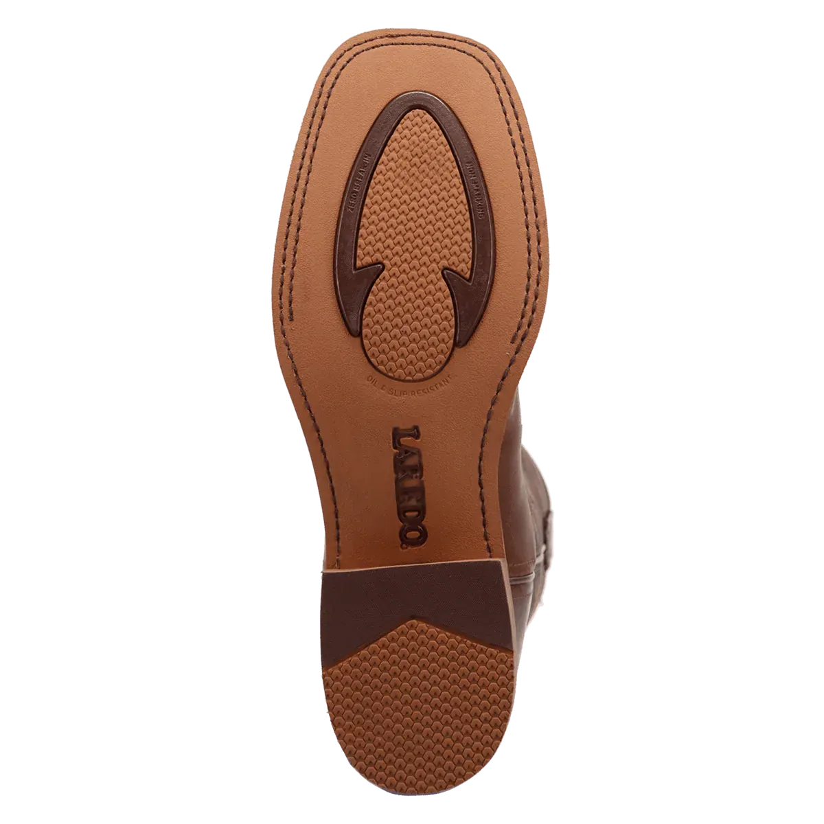 LAREDO Boots Laredo Men's Brown Chisolm Square Toe Western Boots 8045