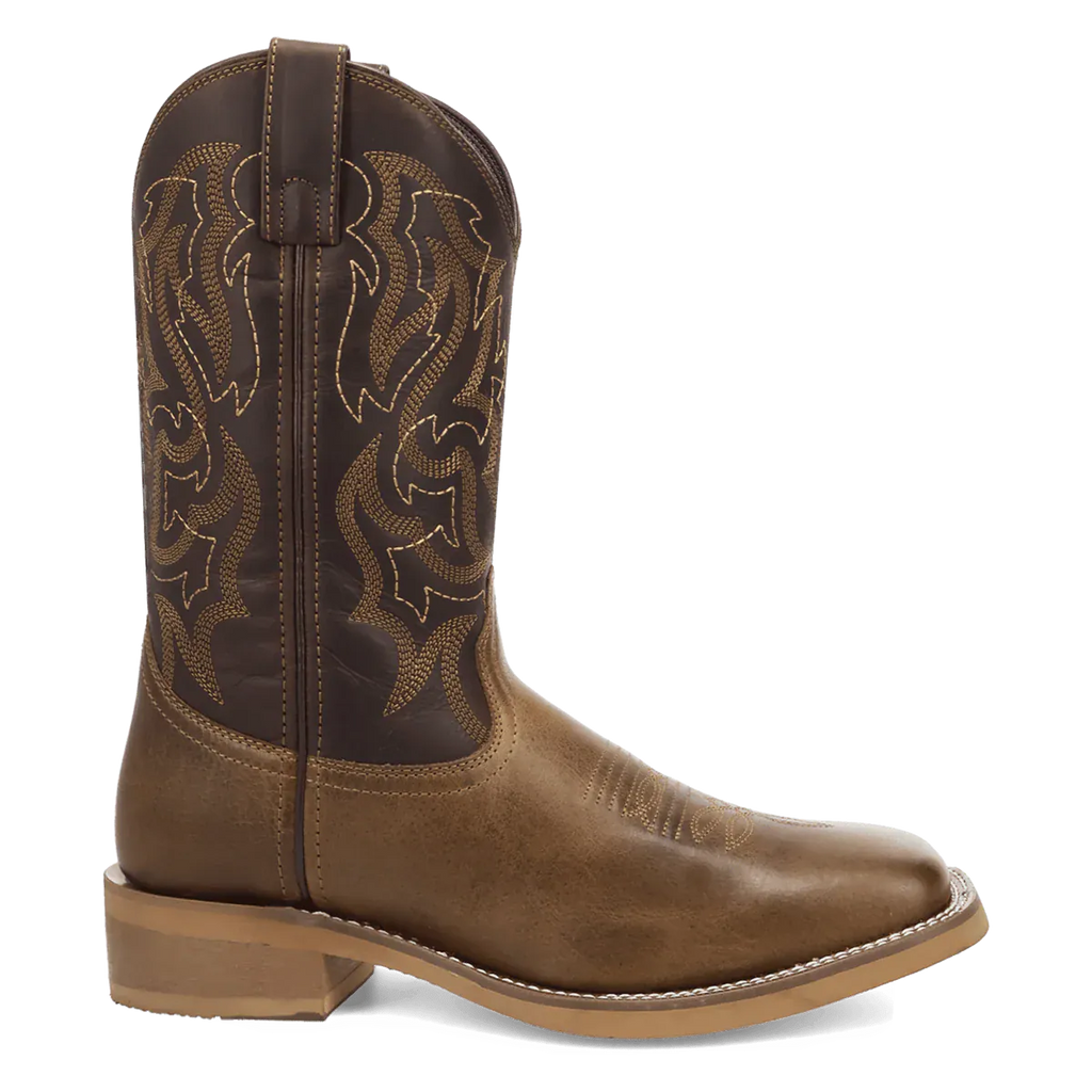 LAREDO Boots Laredo Men's Brown Chisolm Square Toe Western Boots 8045