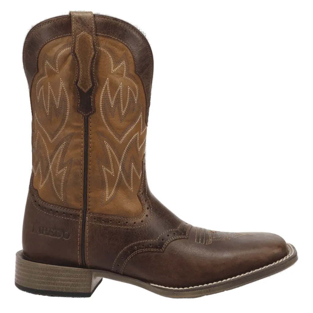 LAREDO Boots Laredo Men's Brown Stratford Square Toe Western Boots 8062