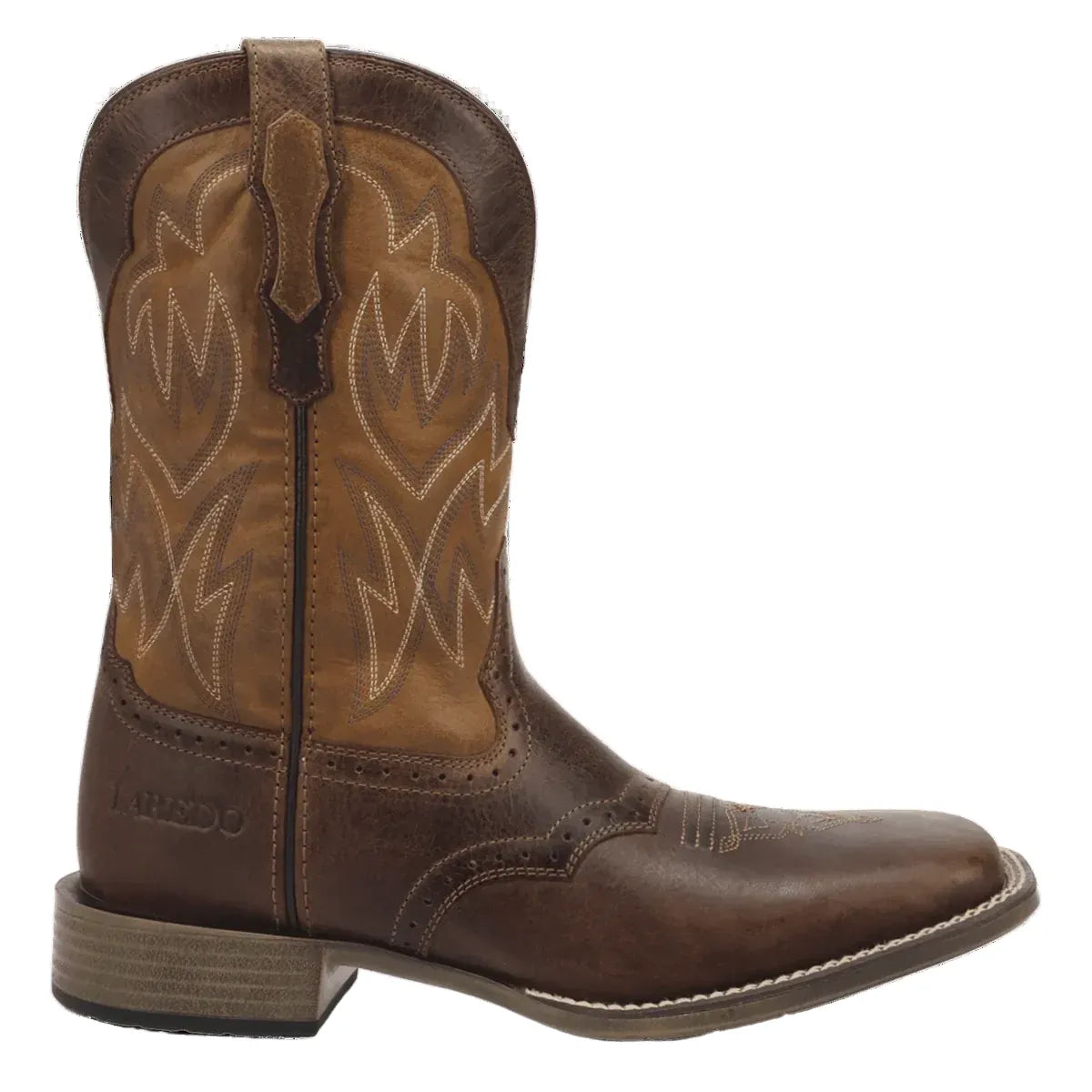LAREDO Boots Laredo Men's Brown Stratford Square Toe Western Boots 8062