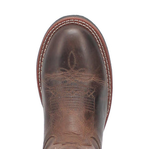 LAREDO Boots Laredo Men's Dawson Brown Leather Cowboy Boots 7915