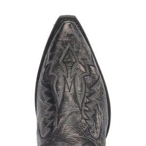 LAREDO Boots Laredo Men's Garrett Black Leather Cowboy Boots 68407