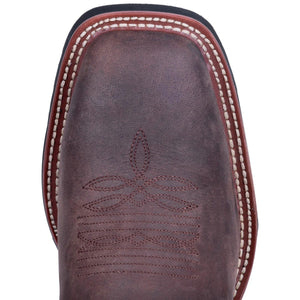 LAREDO Boots Laredo Men's Hamilton Tan/Blue Leather Cowboy Boots 7936