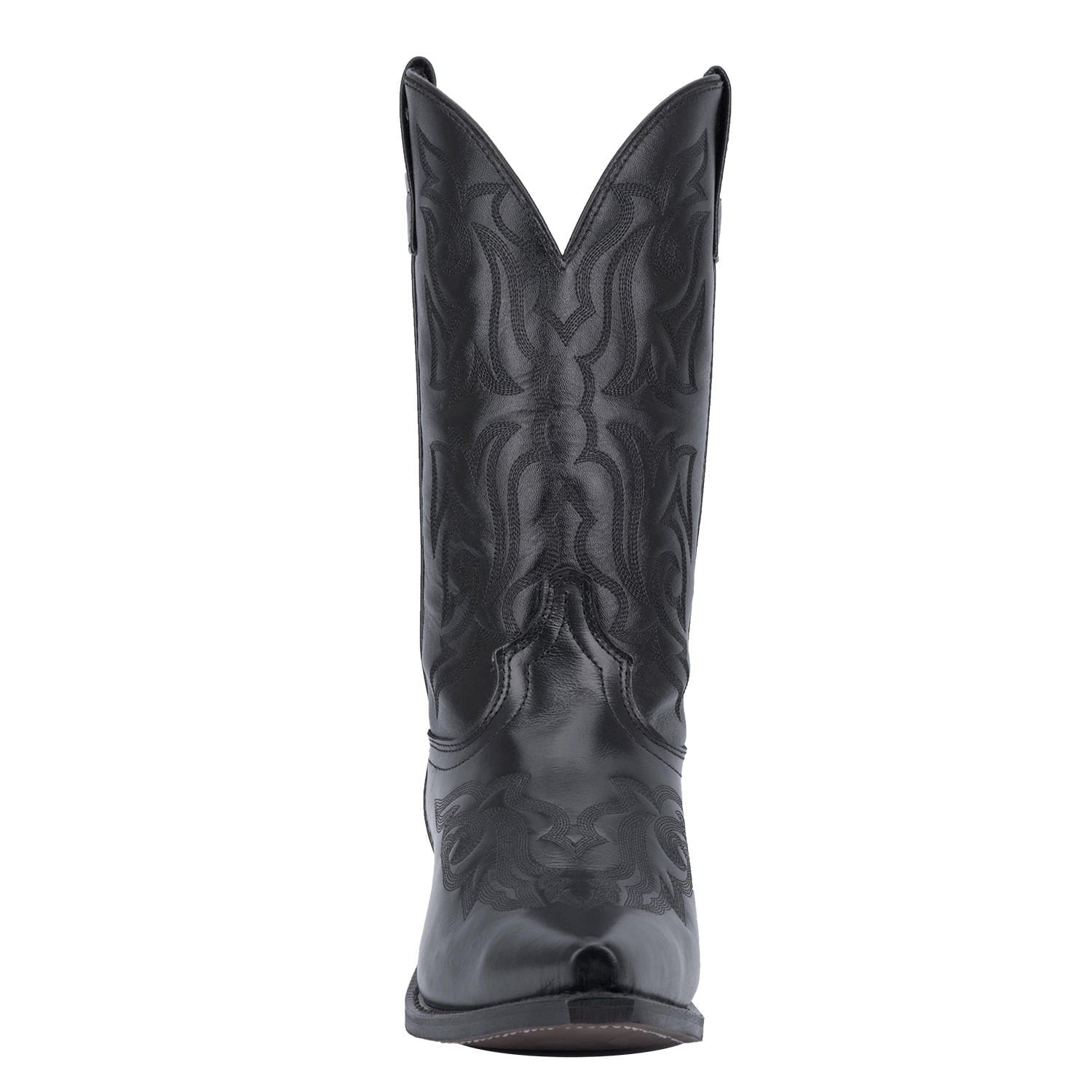 Laredo Men's Hawk Black Leather Cowboy Boots 6860 – Russell's