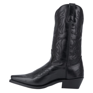LAREDO Boots Laredo Men's Hawk Black Leather Cowboy Boots 6860