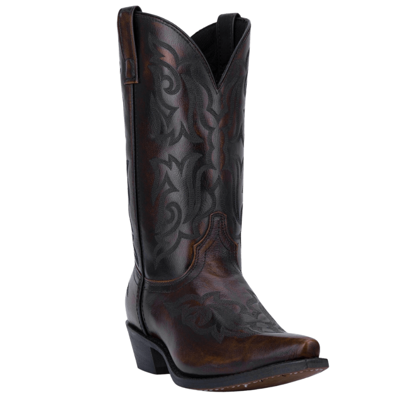 LAREDO Boots Laredo Men's Hawk Burnished Gold Leather Cowboy Boots 6862