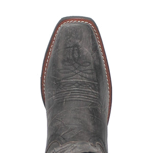 LAREDO Boots Laredo Men's Jessco Black Leather Cowboy Boots 68557