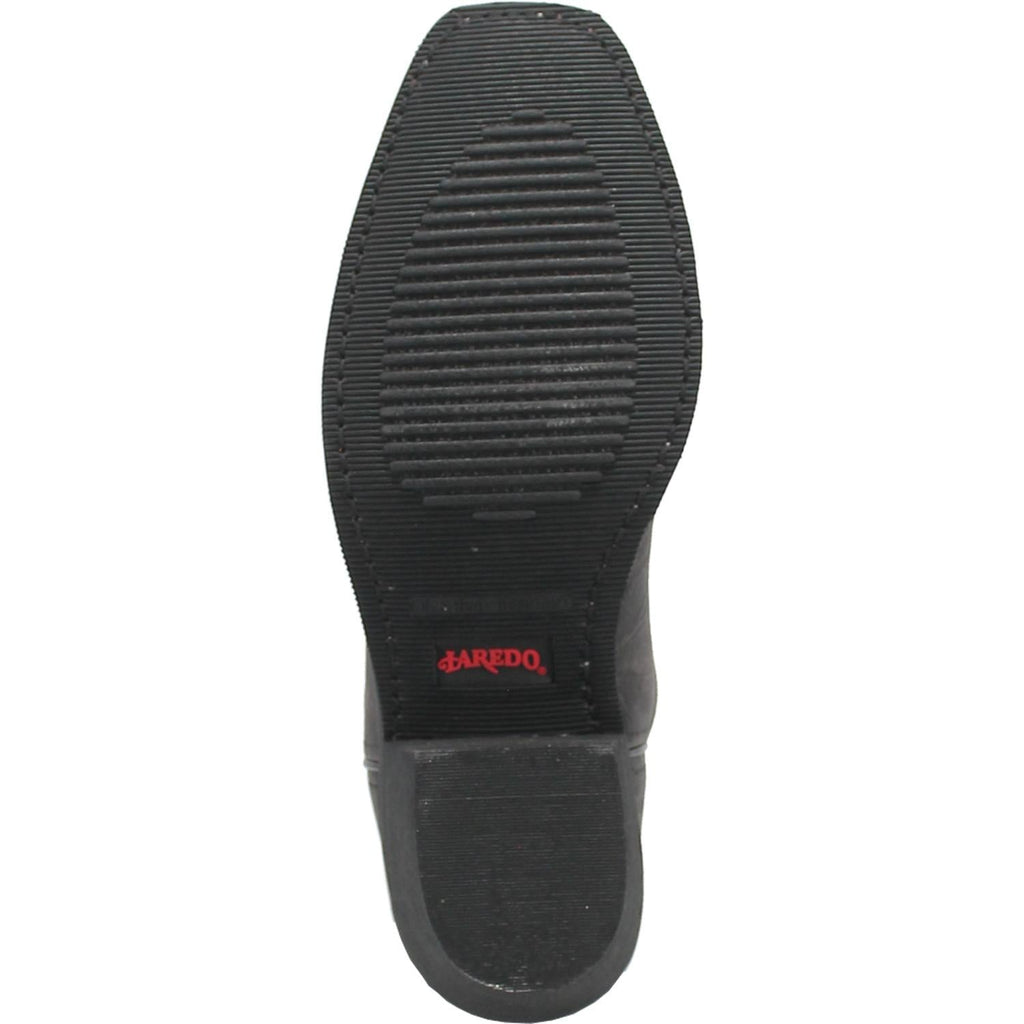 LAREDO Boots Laredo Men's Jessco Black Leather Cowboy Boots 68557