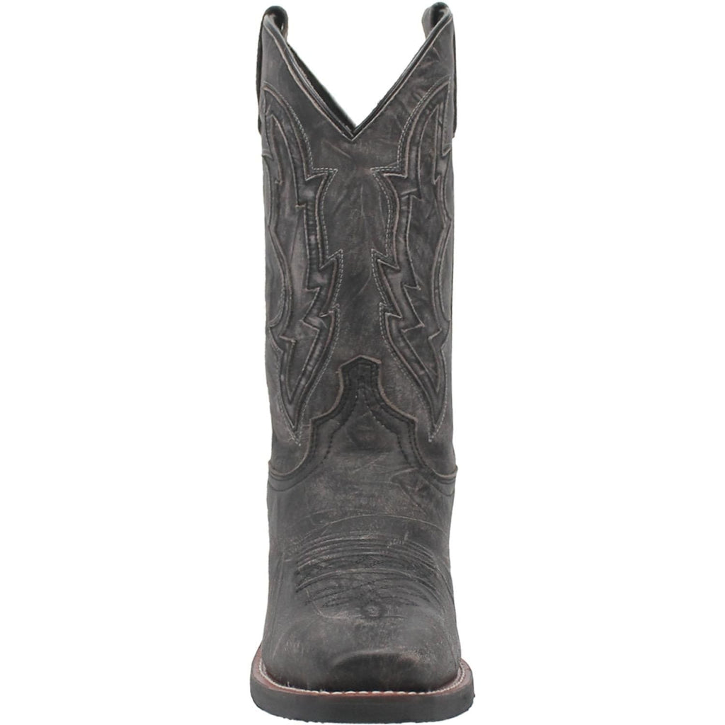 LAREDO Boots Laredo Men's Jessco Black Leather Cowboy Boots 68557