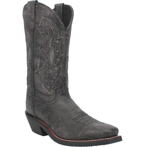 LAREDO Boots Laredo Men's Jessco Black Leather Cowboy Boots 68557