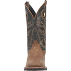 LAREDO Boots Laredo Men's Kosar Tan/Black Leather Cowboy Boots 7937