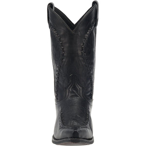 LAREDO Boots Laredo Men's Laramie Black Leather Cowboy Boots 68430