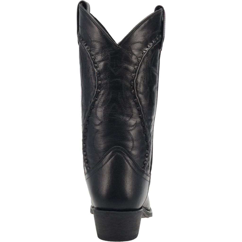 LAREDO Boots Laredo Men's Laramie Black Leather Cowboy Boots 68430