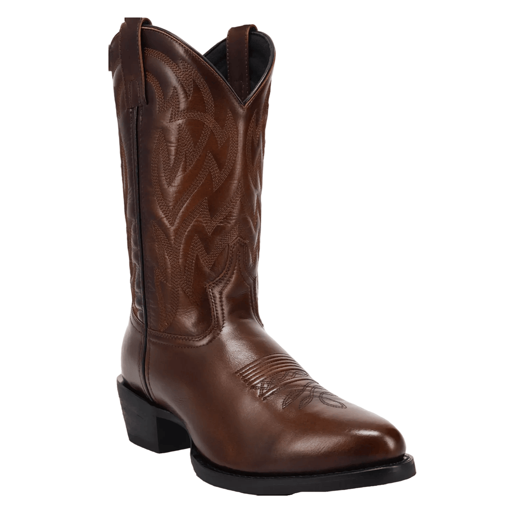 LAREDO Boots Laredo Men's Obsidian Brown Barton Cowboy Boots 70068