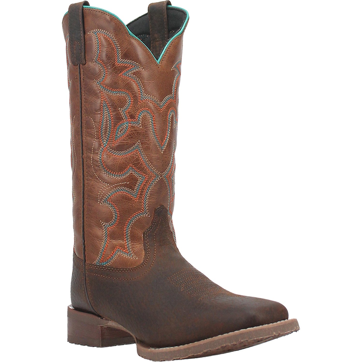 LAREDO Boots Laredo Men's Odie Brown/Tan Leather Cowboy Boots 7961