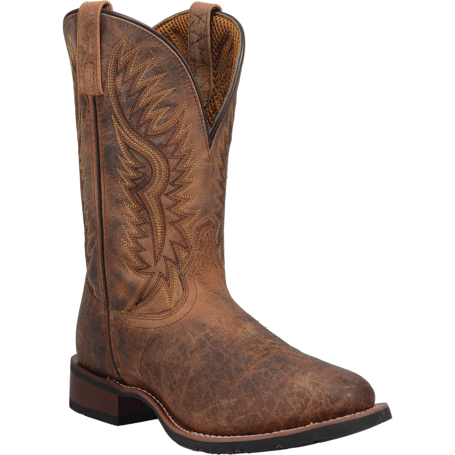 LAREDO Boots Laredo Men's Pinetop Brown Leather Cowboy Boots 7905