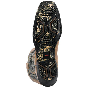LAREDO Boots Laredo Men's Stillwater Tan/Black Leather Cowboy Boots 68358