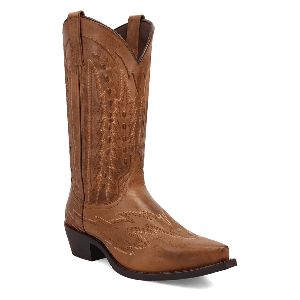 LAREDO Boots Laredo Men's Tan Silverdale Snip Toe Western Boot 70017
