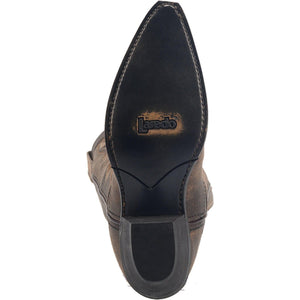 LAREDO Boots Laredo Women's Access Black Wide Calf Leather Cowgirl Boots 51079