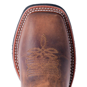 LAREDO Boots Laredo Women's Anita Tan Leather Cowgirl Boots 5602