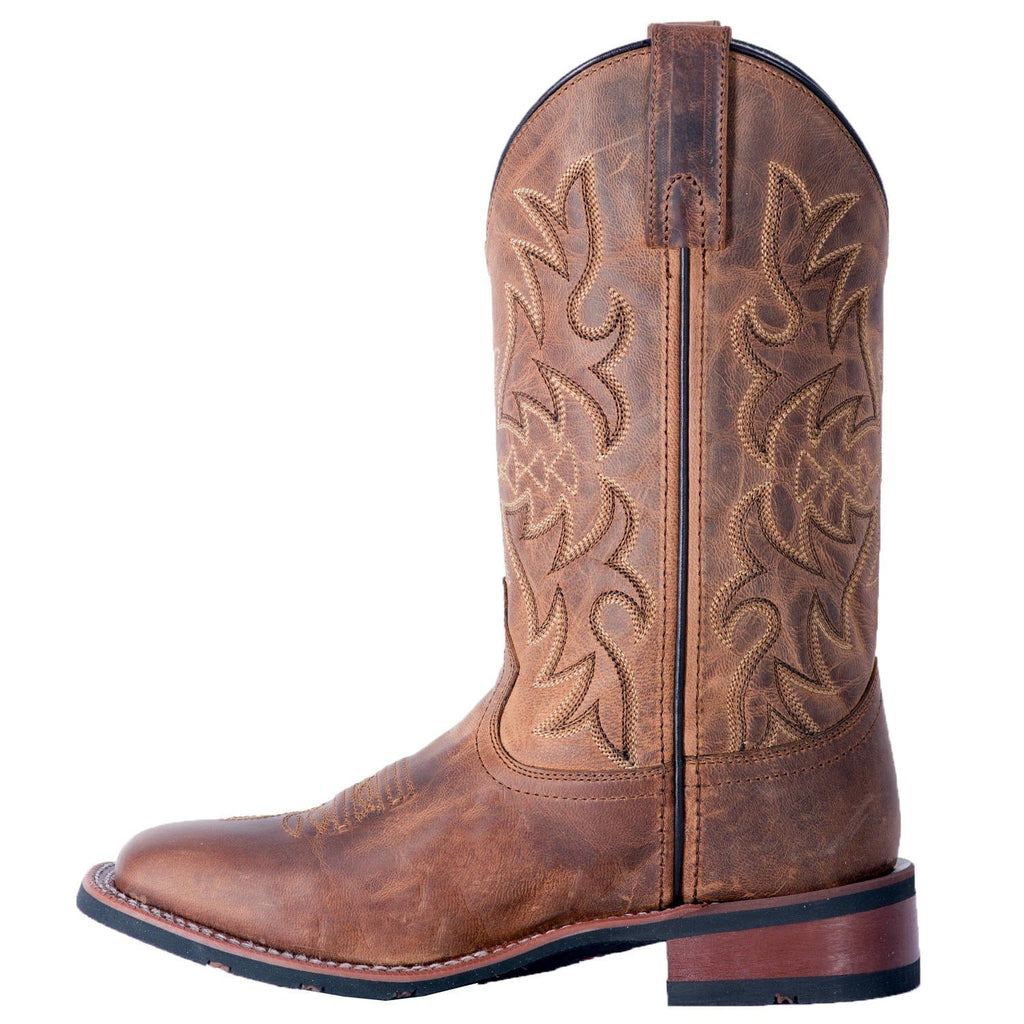 LAREDO Boots Laredo Women's Anita Tan Leather Cowgirl Boots 5602
