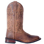 LAREDO Boots Laredo Women's Anita Tan Leather Cowgirl Boots 5602