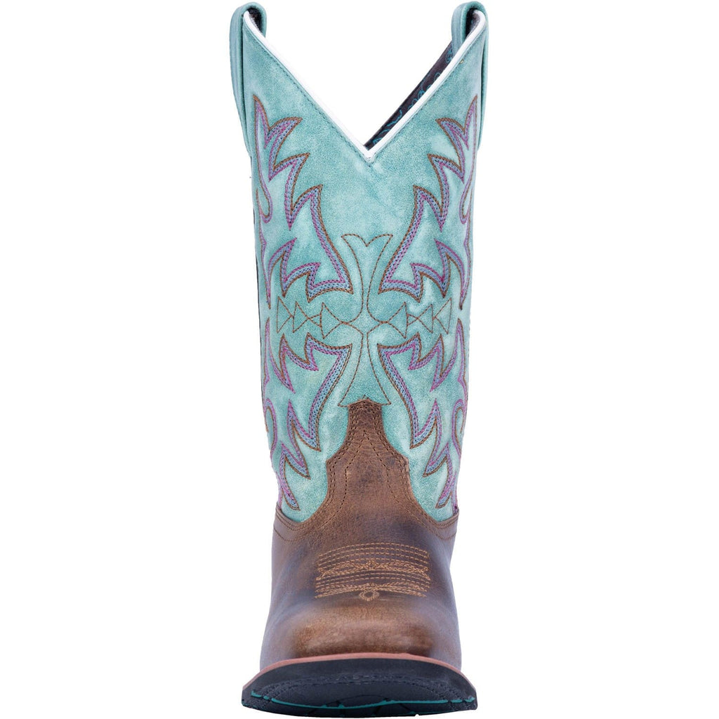 LAREDO Boots Laredo Women's Brown Leather Cowgirl Boots 5607