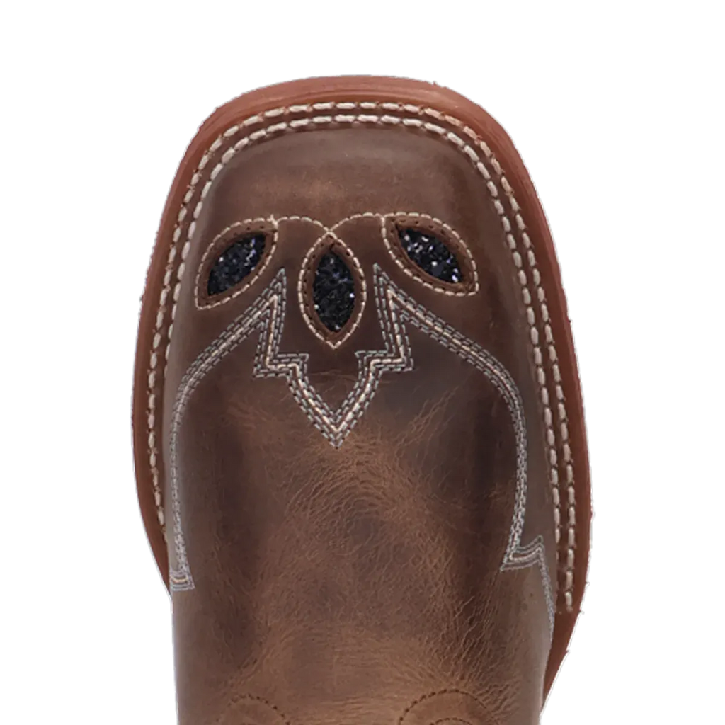 LAREDO Boots Laredo Women's Brown & Navy Dragonfly Western Boots 2035