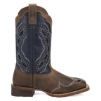 LAREDO Boots Laredo Women's Brown & Navy Dragonfly Western Boots 2035