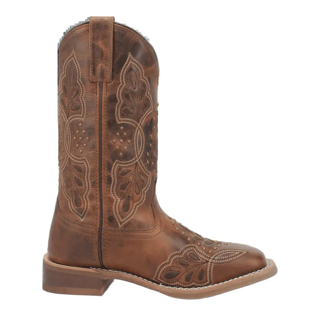 LAREDO Boots Laredo Women's Camel Dionne Embroidered Western Boots 5972
