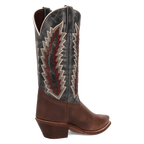 LAREDO Boots Laredo Women's Dark Brown & Navy Cadence Western Boots 20029