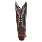 LAREDO Boots Laredo Women's Dark Brown & Navy Cadence Western Boots 20029