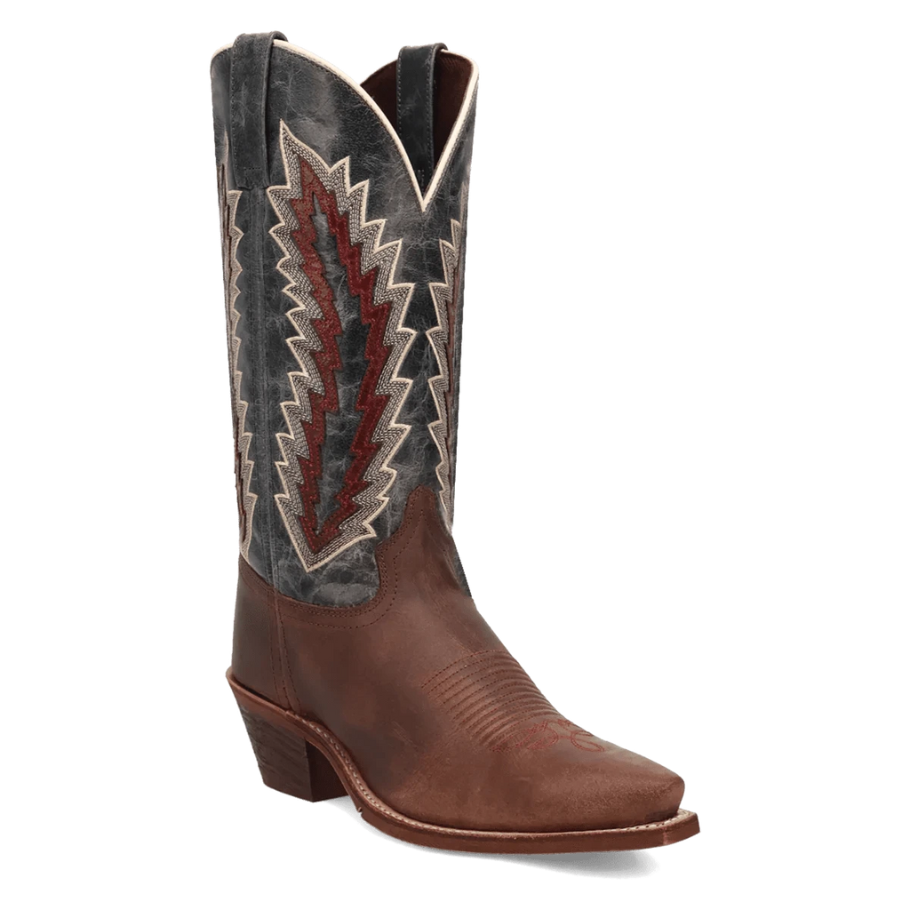 LAREDO Boots Laredo Women's Dark Brown & Navy Cadence Western Boots 20029