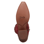 LAREDO Boots Laredo Women's Dark Red Sierra Rose Tall Western Boots 20049