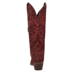LAREDO Boots Laredo Women's Dark Red Sierra Rose Tall Western Boots 20049