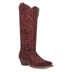 LAREDO Boots Laredo Women's Dark Red Sierra Rose Tall Western Boots 20049